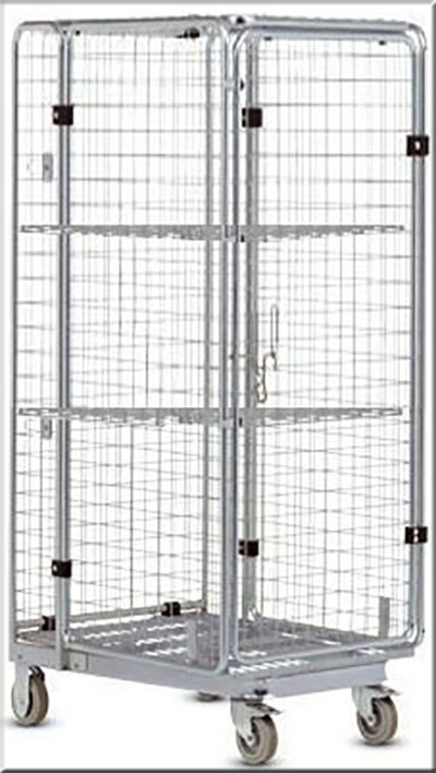 Server cage silver